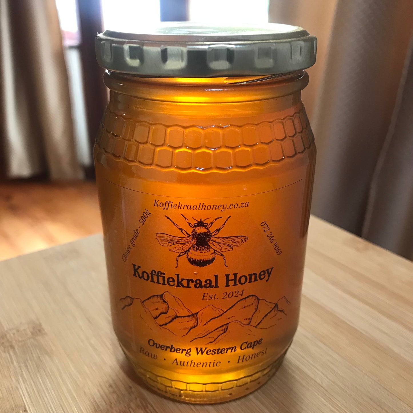 Raw 500g Honey