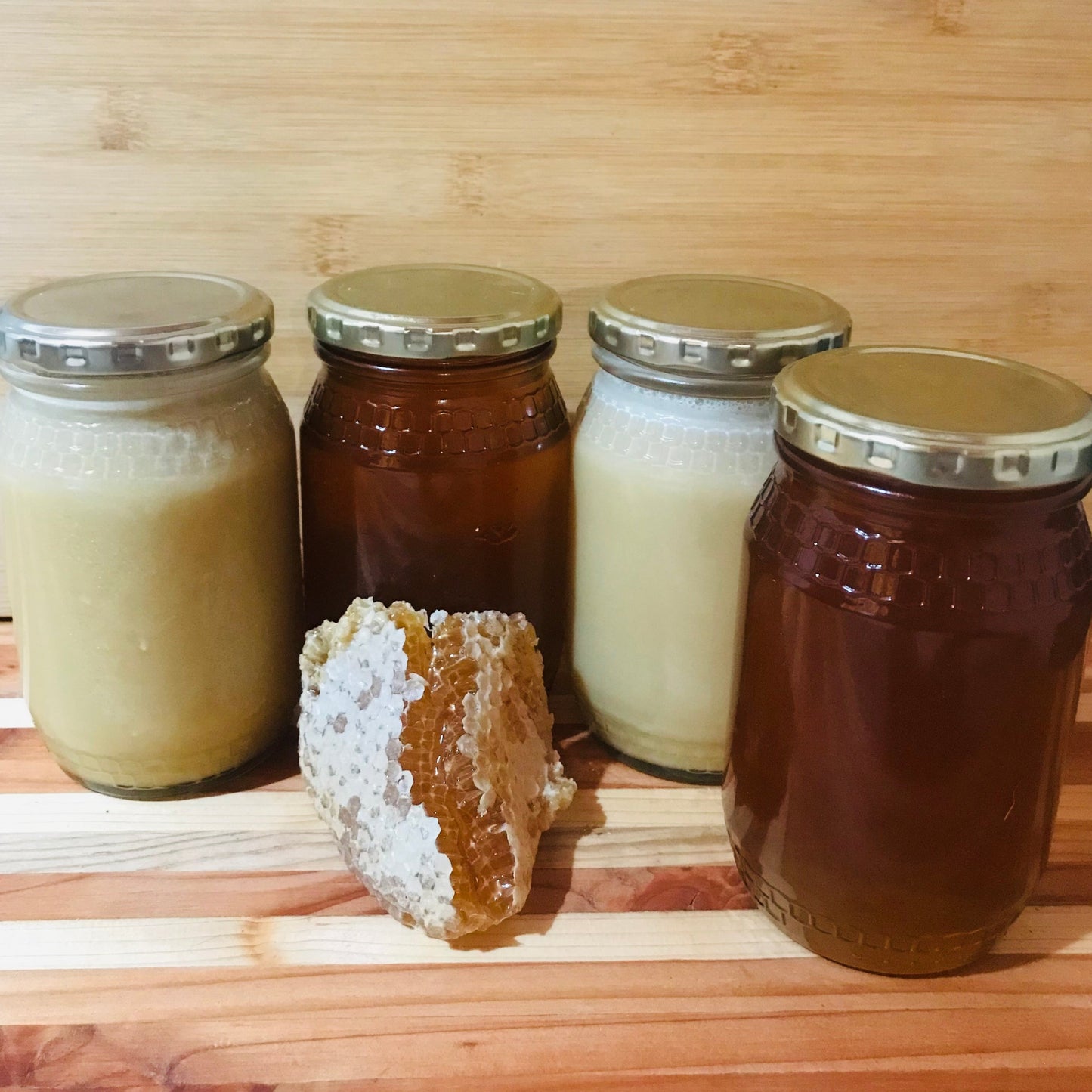 Whipped Honey + Honey Combo (4x 500g)