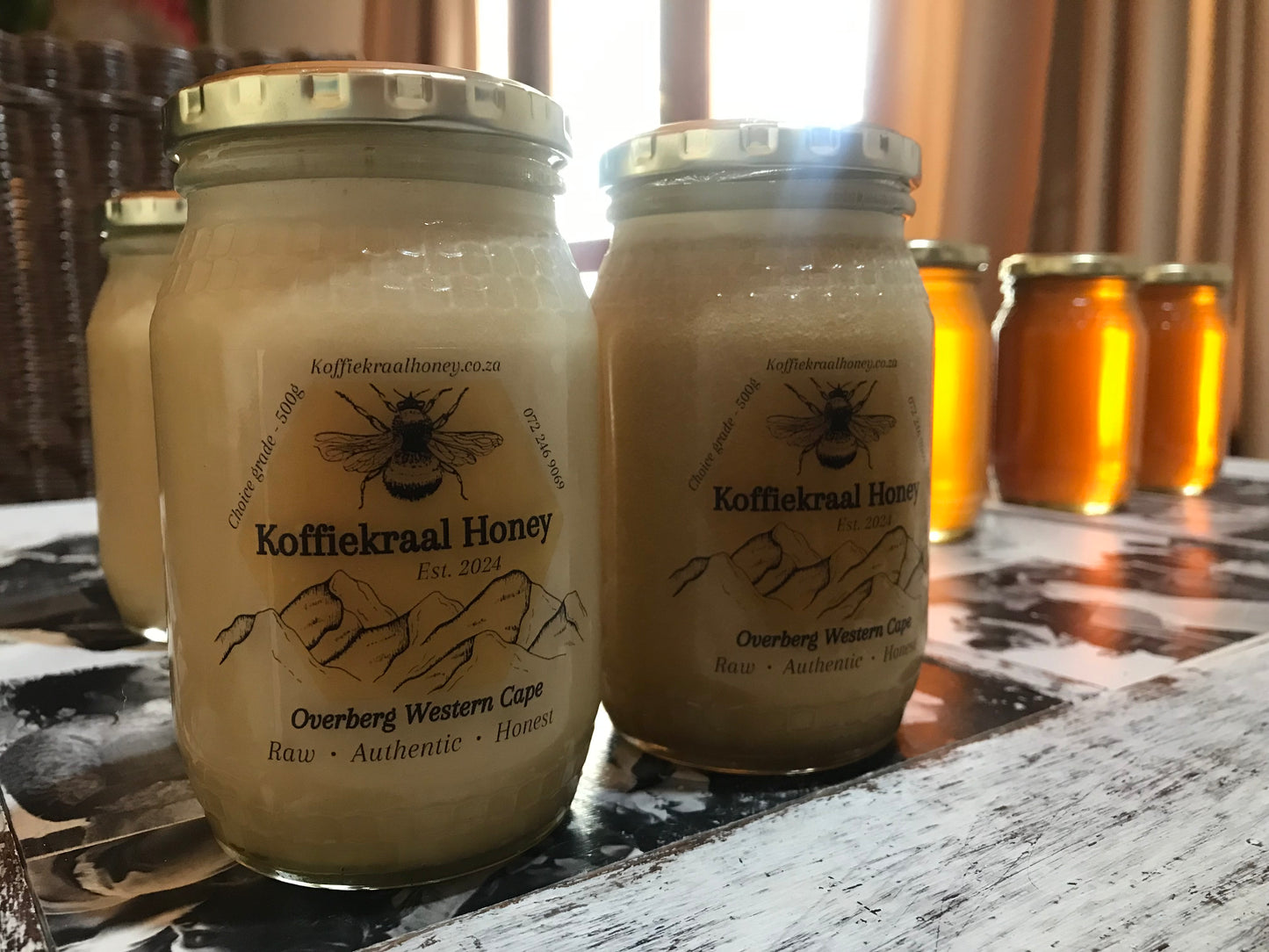 Whipped Honey + Honey Combo (4x 500g)