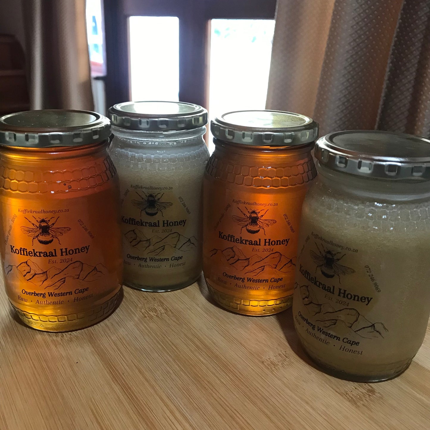 Whipped Honey + Honey Combo (4x 500g)